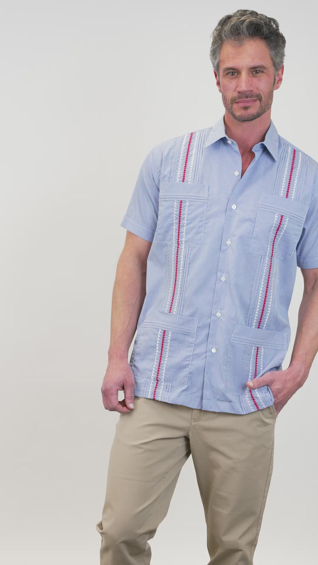 Star Spangled Guayabera