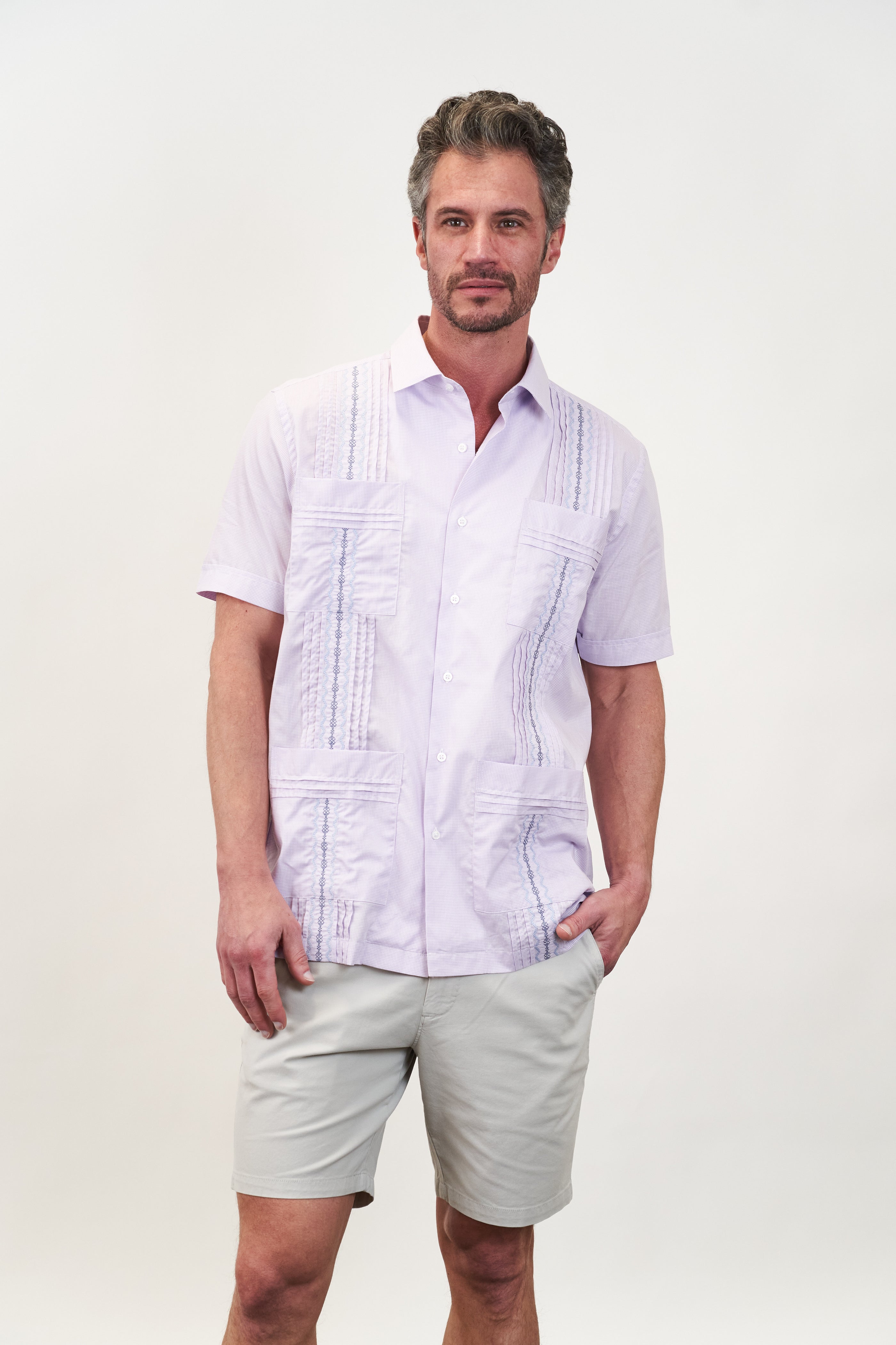 Guayabera Classic Con Cuatro Bolsillos Zacatecas - Foto 11