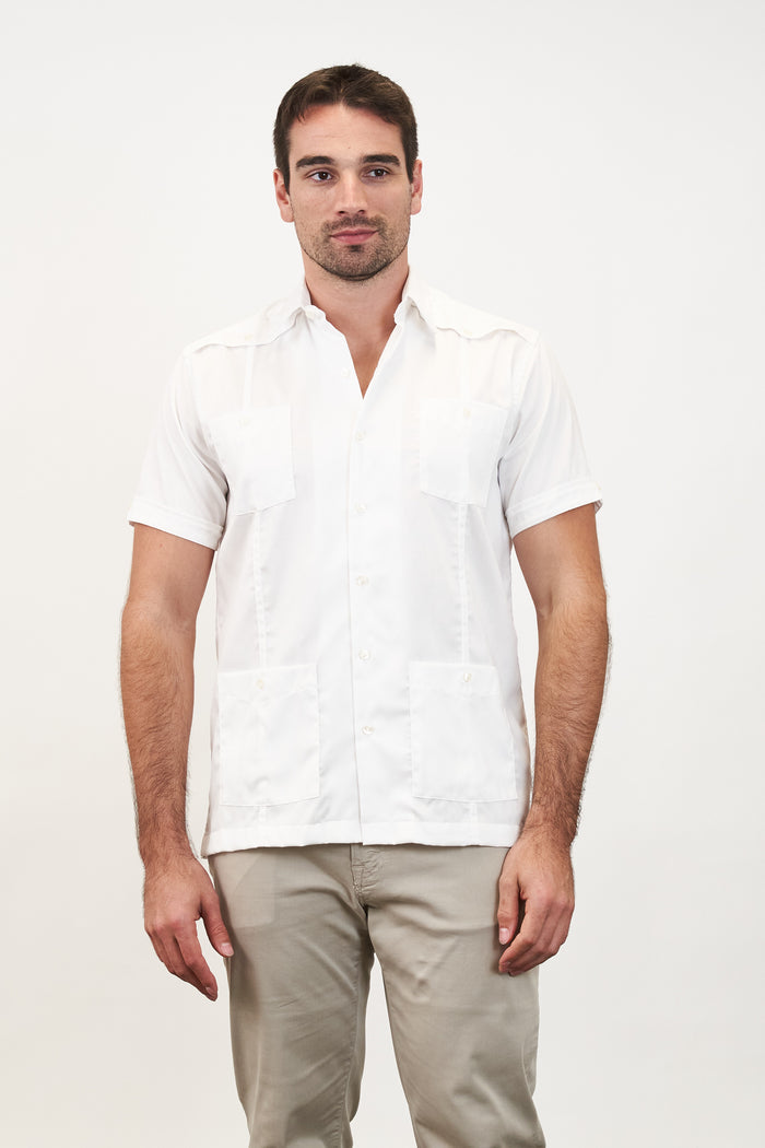 El Guapo Guayabera White