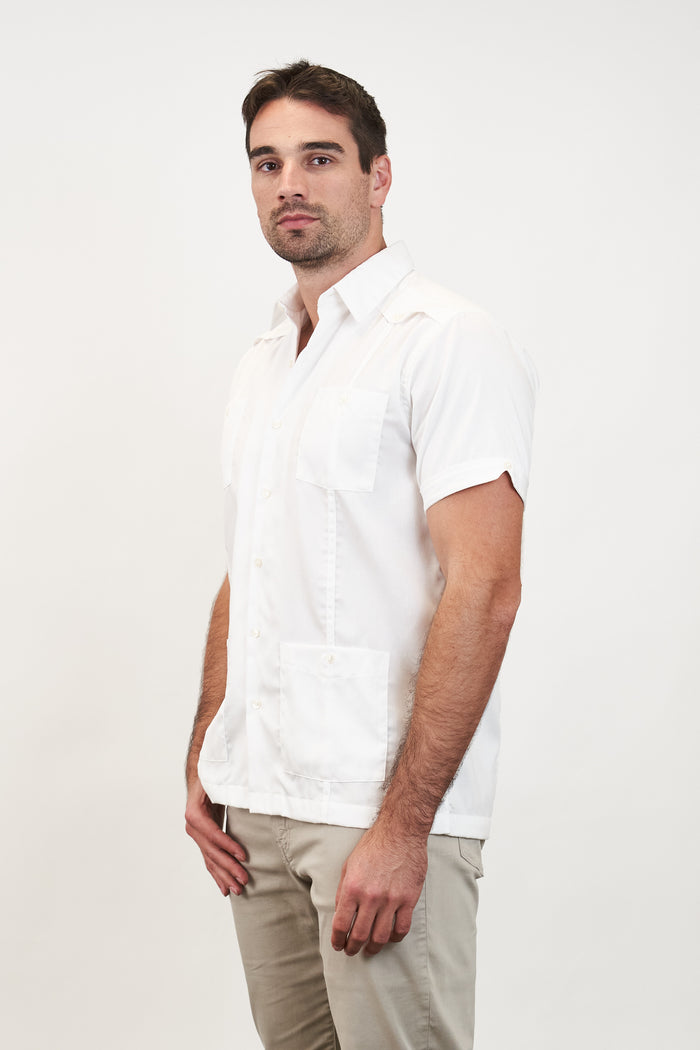 El Guapo Guayabera White